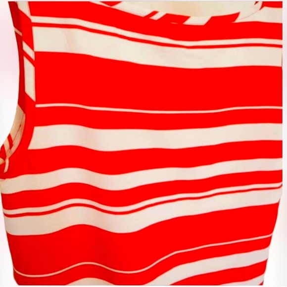 TOMMY HILFIGER-🧨🇺🇸⭐️ Perfect Summer/4th of July Dress w/Red & White Stripe - Picture 2 of 9